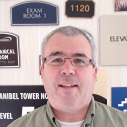 Mike Shabluk is the owner of Erie Custom Signs in Saginaw, Michigan Mike Shabluk is the owner of Erie Custom Signs in Saginaw, Michigan